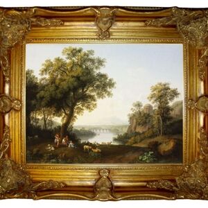 Serene Landscape Art Print